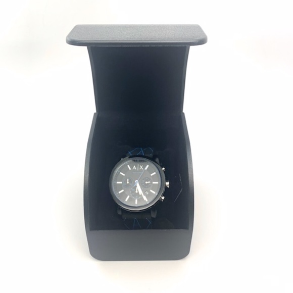 A|X MEN'S CHRONOGRAPH WATCH SILICONE STRAP AX1342 - Picture 13 of 14